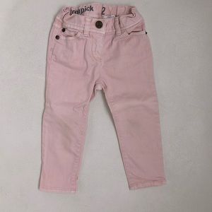 J. Crew Crewcuts pink toothpick skinny jeans